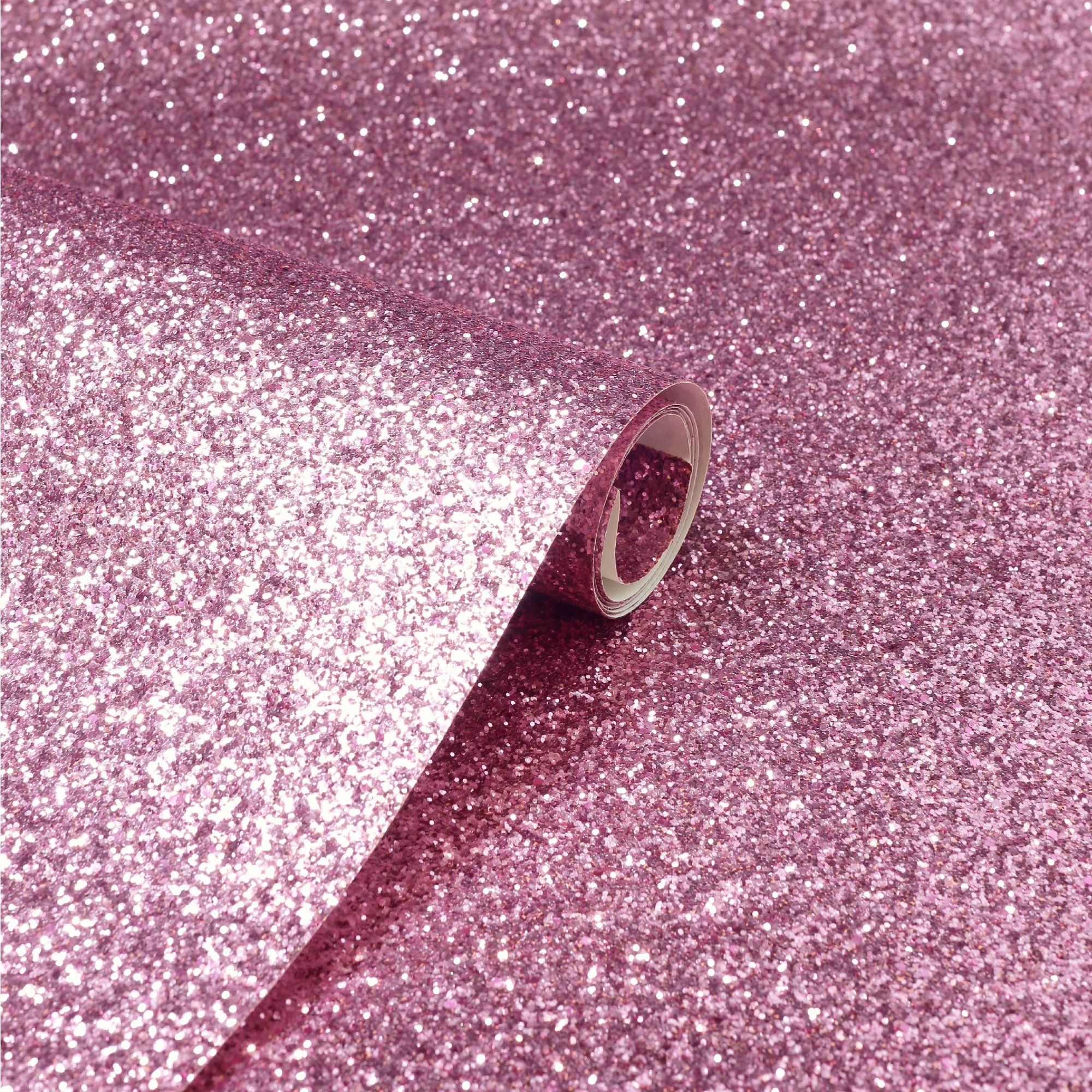 Sequin Sparkle Pink Blush Pink Glitter Wallpaper 901001